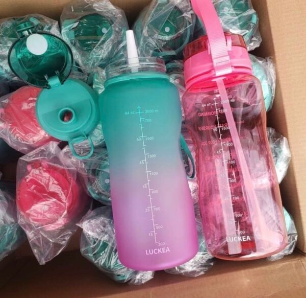 64 oz Motivation Bulk Water Bottles – 500 Pcs Pallet 64 oz Motivation Bulk Water Bottles – 500 Pcs Pallet