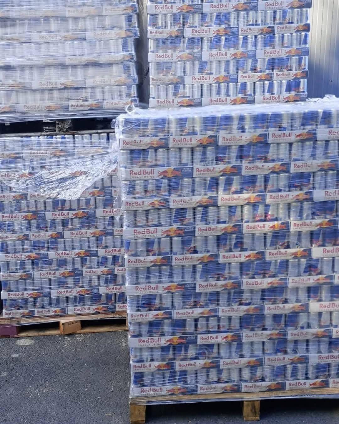 Red Bull Pallets Red Bull Pallets