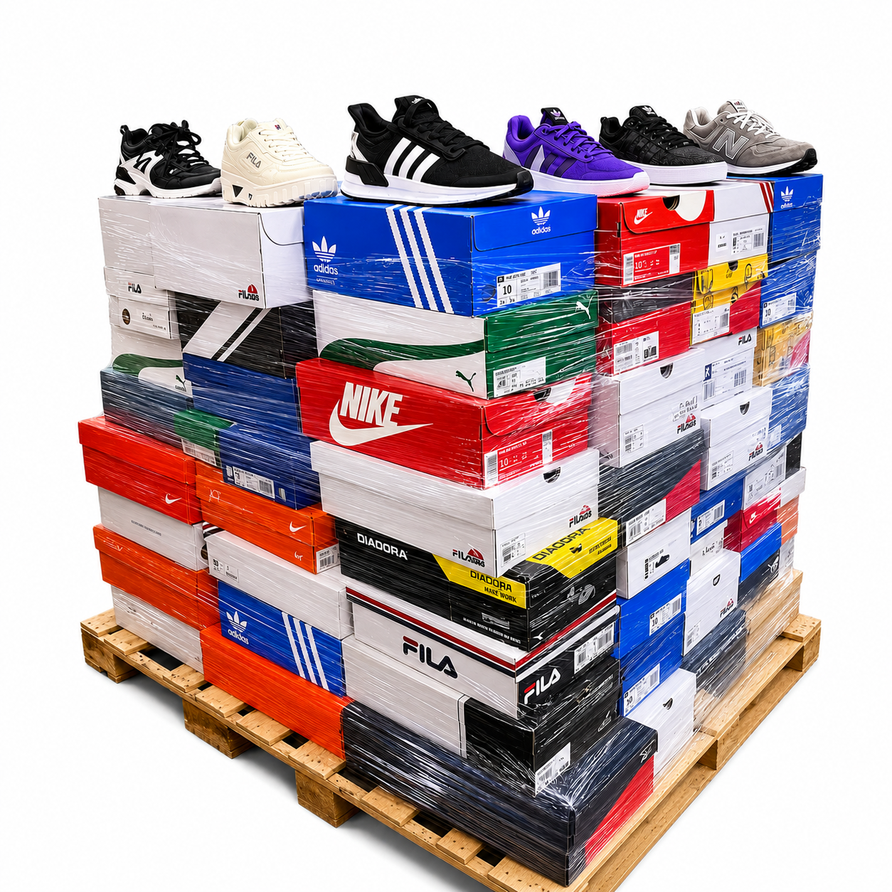 Assorted Branded Sneakers Pallet Assorted Branded Sneakers Pallet