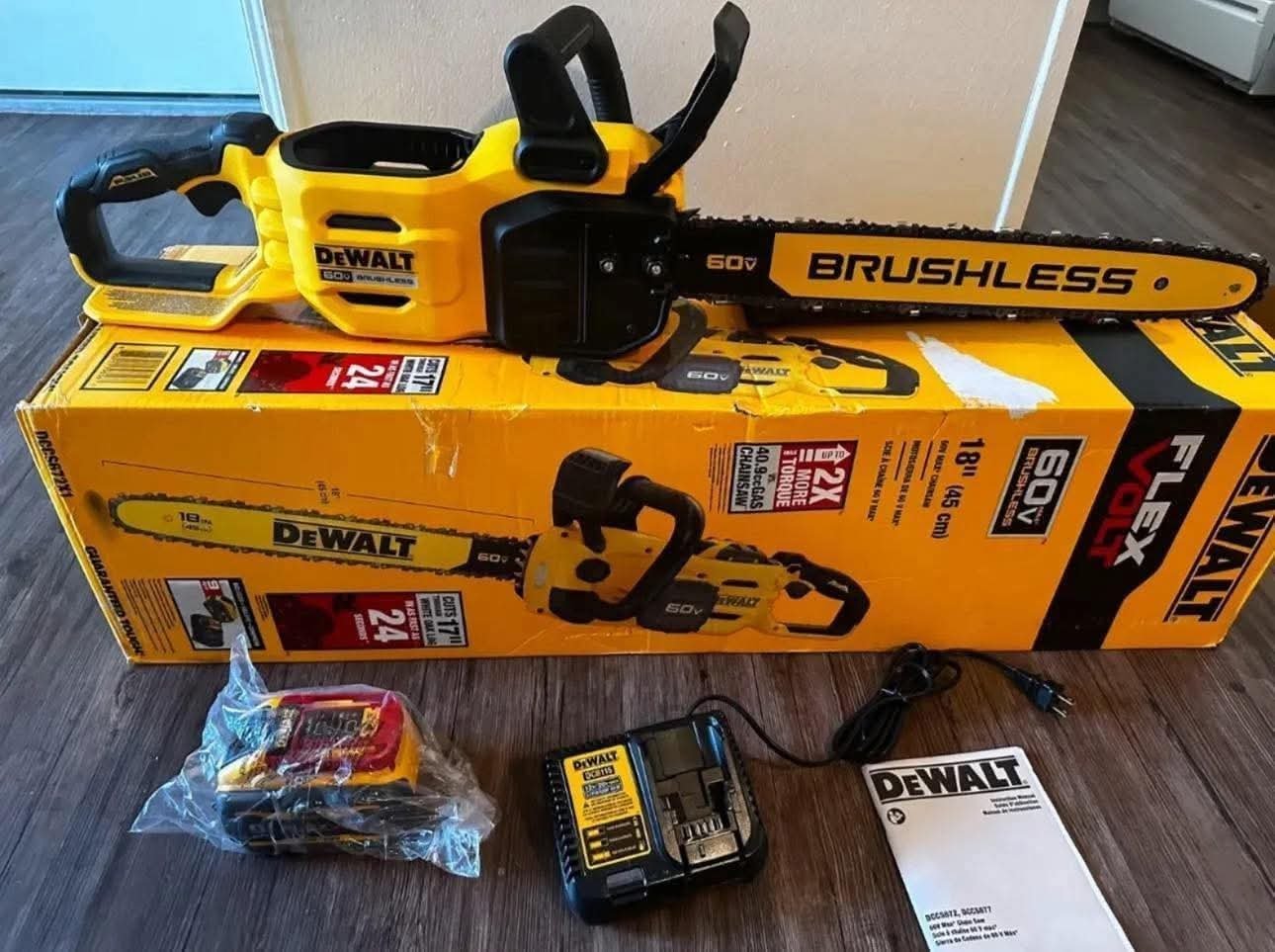 Dewalt 60V Chain Saw Pallet Dewalt 60V Chain Saw Pallet