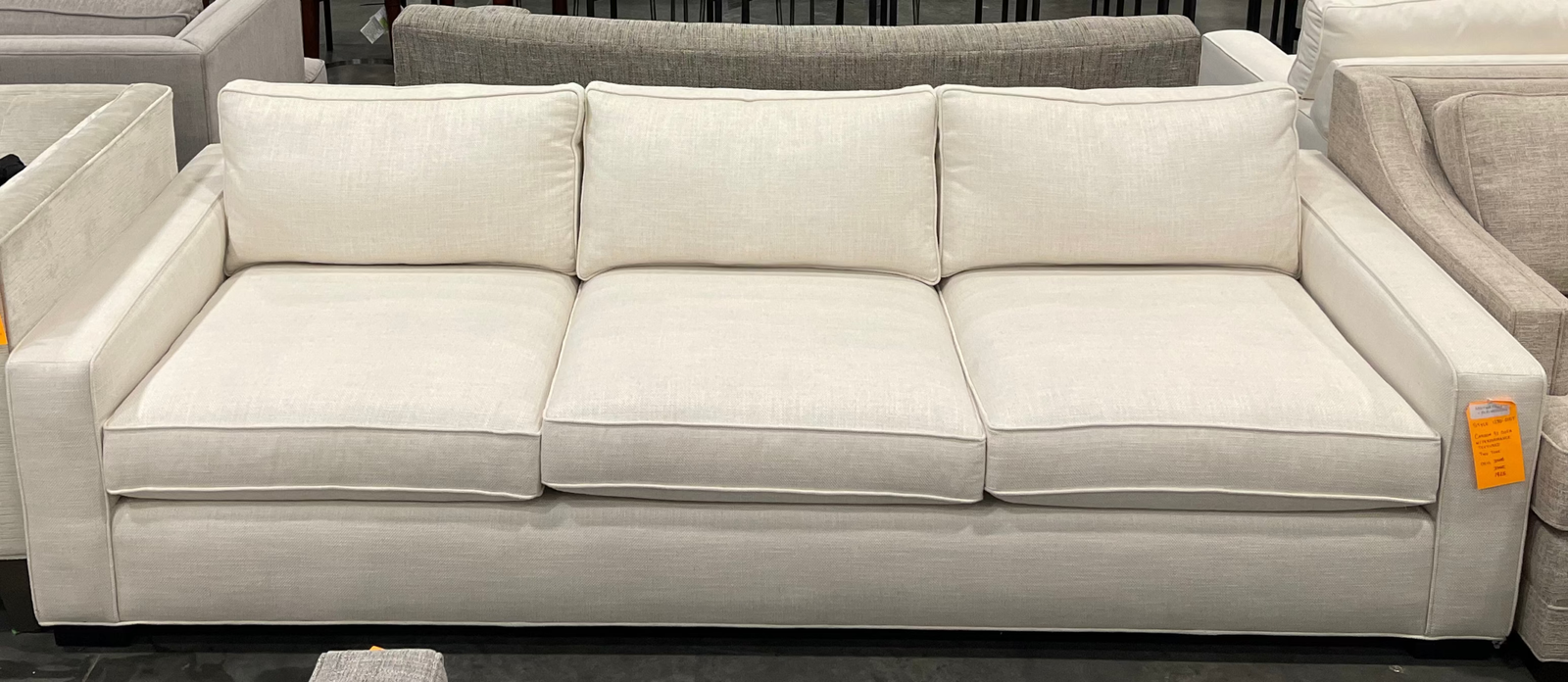 Mitchell Gold + Bob Williams Carson Sofa: 92-inch Luxury Pallet Gold bob williams carson - Mitchell Gold + Bob Williams Carson Sofa: 92-inch Luxury Pallet