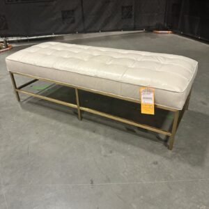 Gold bob williams bench - Mitchell Gold + Bob Williams Bench Ottoman Pallet
