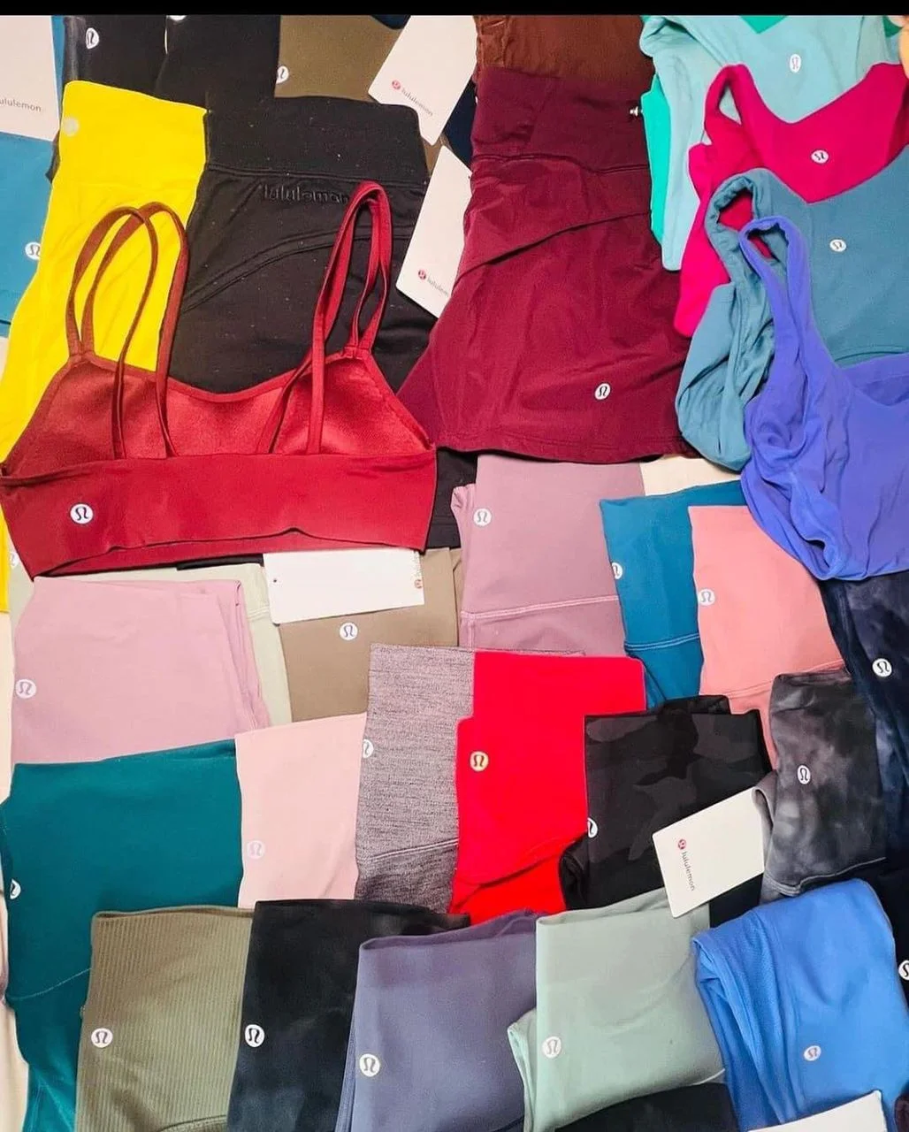Lululemon pallets and Skims Lululemon pallets and Skims