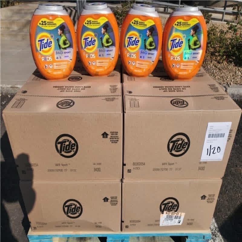 Detergent Pallet – 350 Pieces Bulk Laundry & Cleaning Detergents Wholesale Detergent Pallet – 350 Pieces Bulk Laundry & Cleaning Detergents Wholesale
