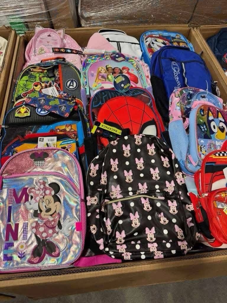 Wholesale School Bags Pallet – Est. 220–350 Pieces – photo 5 Wholesale School Bags Pallet – Est. 220–350 Pieces – photo 5