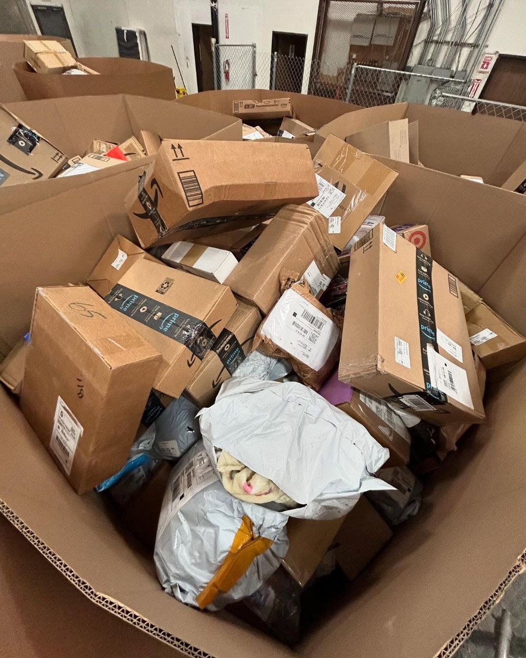 Giant DHL Mail Pallets: 5-6 Feet of Deals Giant DHL Mail Pallets: 5-6 Feet of Deals