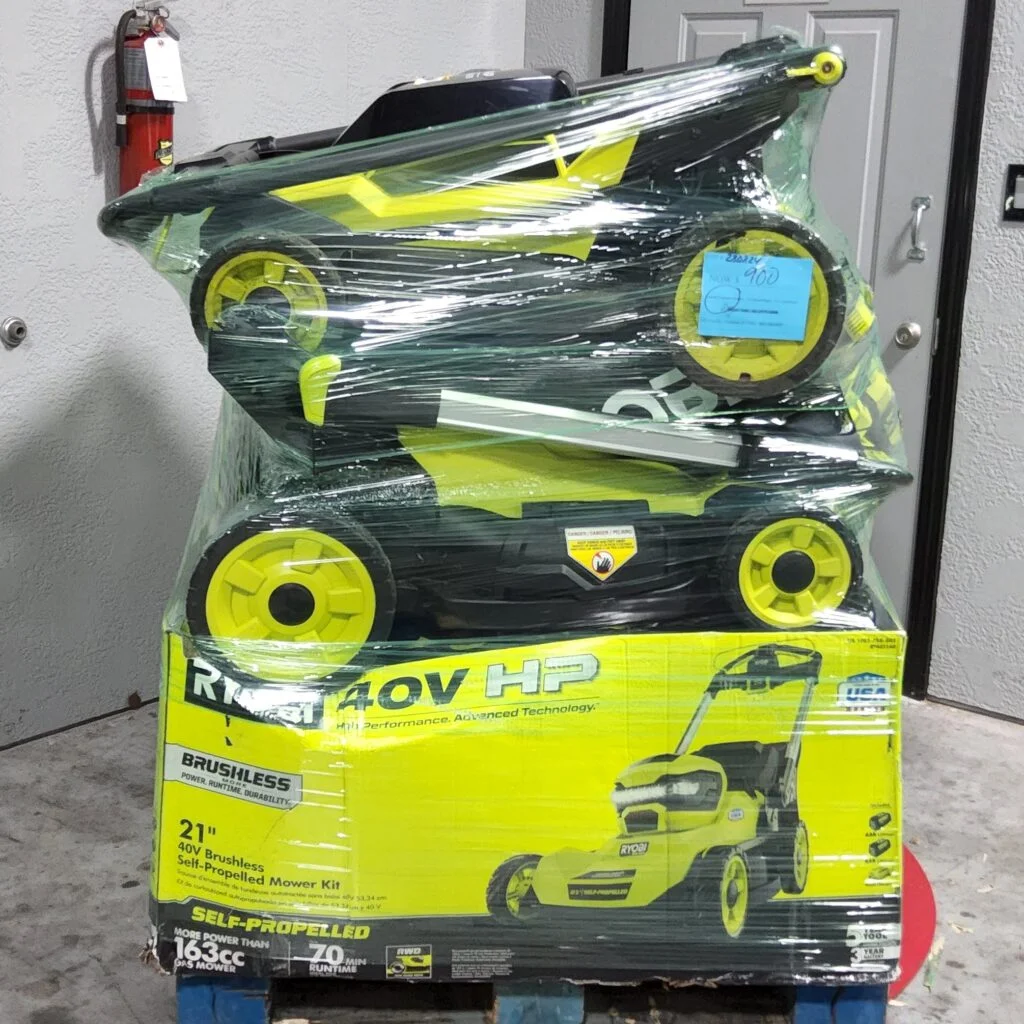New Ryobi Lawn Mowers Pallet – 8 Units – photo 2 New Ryobi Lawn Mowers Pallet – 8 Units – photo 2